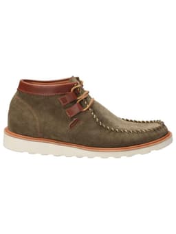 Botin Cuero Hombre Ruivo Verde Verde Olivo 39