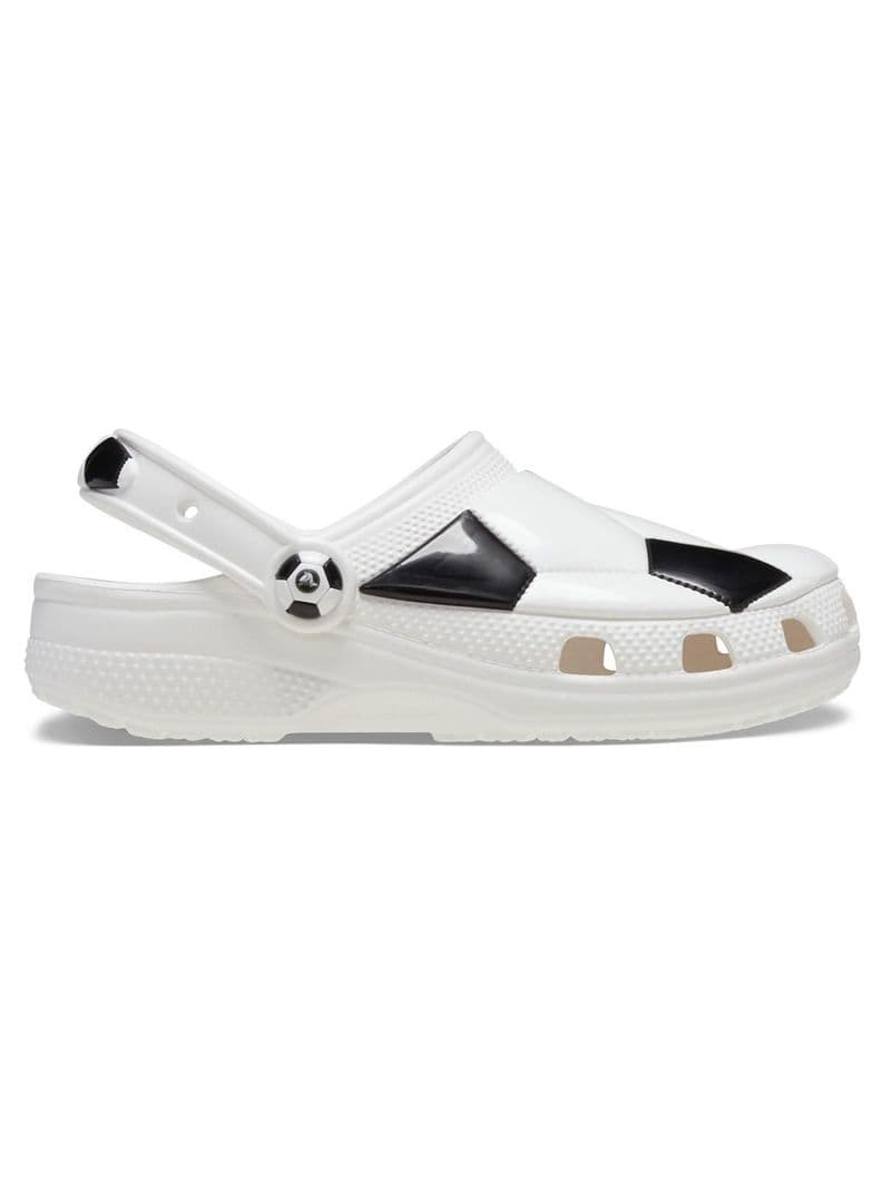 Zueco Crocs Nino Soccer Ball Clog K Blanco 36