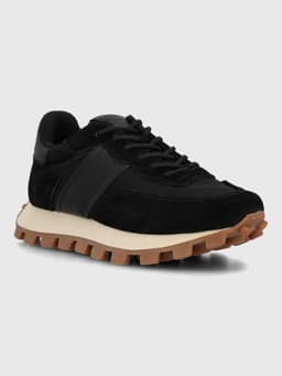 Zapatilla Cuero Mujer Janet Negro 39