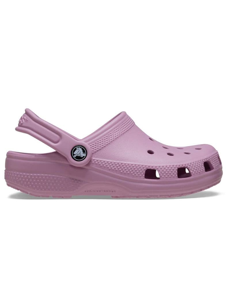 Zueco Crocs Nina Classic Clog Morado azul claro 27