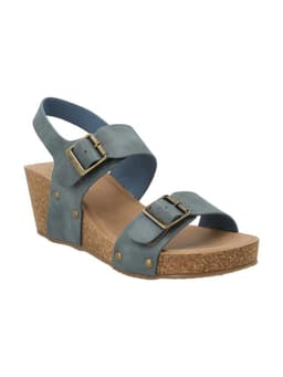 Sandalia Mujer Marena Denim Acero 39