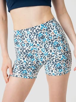 Short Mujer Sara Aloe Leopardo Azul S
