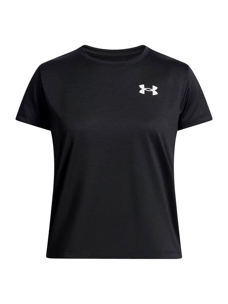Polera manga corta Tech negra Nina Negro M