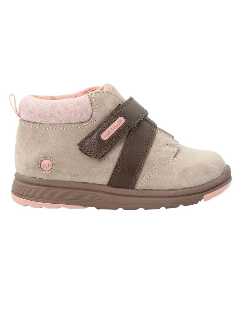 Botin Cuero Runney Nina Cafe Taupe 19