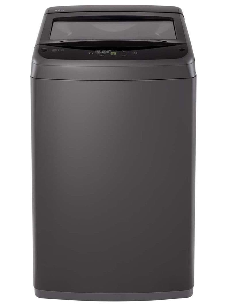 Lavadora Carga Superior LG 9 KG WT9MVTB con Turbo Drum Niquel