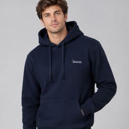 Poleron Canguro Modelo LOUIS Azul Marino XL