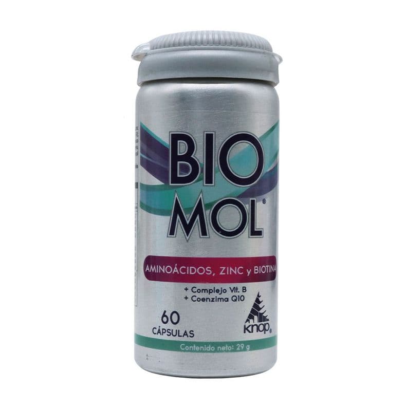 Biomol x 60 capsulas Knop Laboratorios Transparente