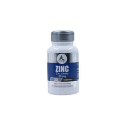 Zinc Citrato 20 mg 30 capsulas Knop Laboratorios Blanco