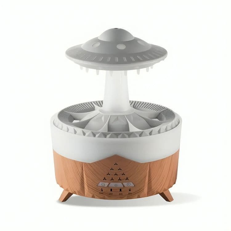 Difusor Humificador Relajante Hongo Gotas de Lluvia