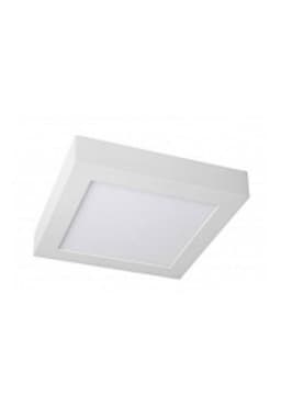 Panel Sobrepuesto Led 18w Luz Calida C/kit De Emergencia Blanco