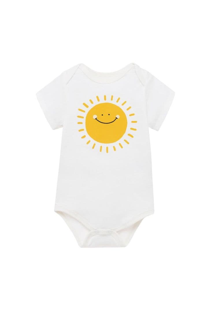 Pilucho Body manga corta para recien nacidos unisex Gris 18 Meses