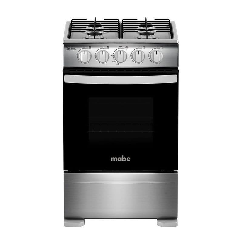 Cocina de Piso a Gas 51 cm Inox Mabe CMC20AXX-2 Gris