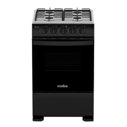 Cocina de Piso a Gas 51 cm Negro Mabe CMC5100NA1