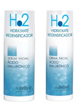Serum Y Crema Facial Con Acido Hialuronico Pack Dr. Fontbote Azul