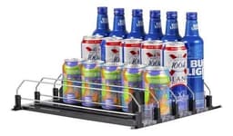 Contenedor Latas Bebida Dispensador Organizador Refrigerador