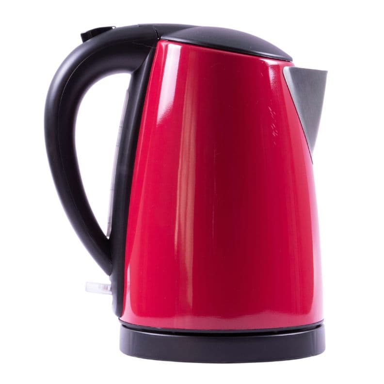 Hervidor Valory VK1000 Inox Rojo 1,7 Lts