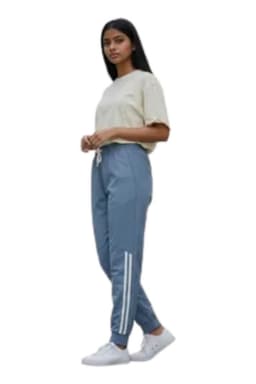 Pantalon Jogger Mujer, Deportivo Bolsillos. Secado Rapido 813 Azul M-L