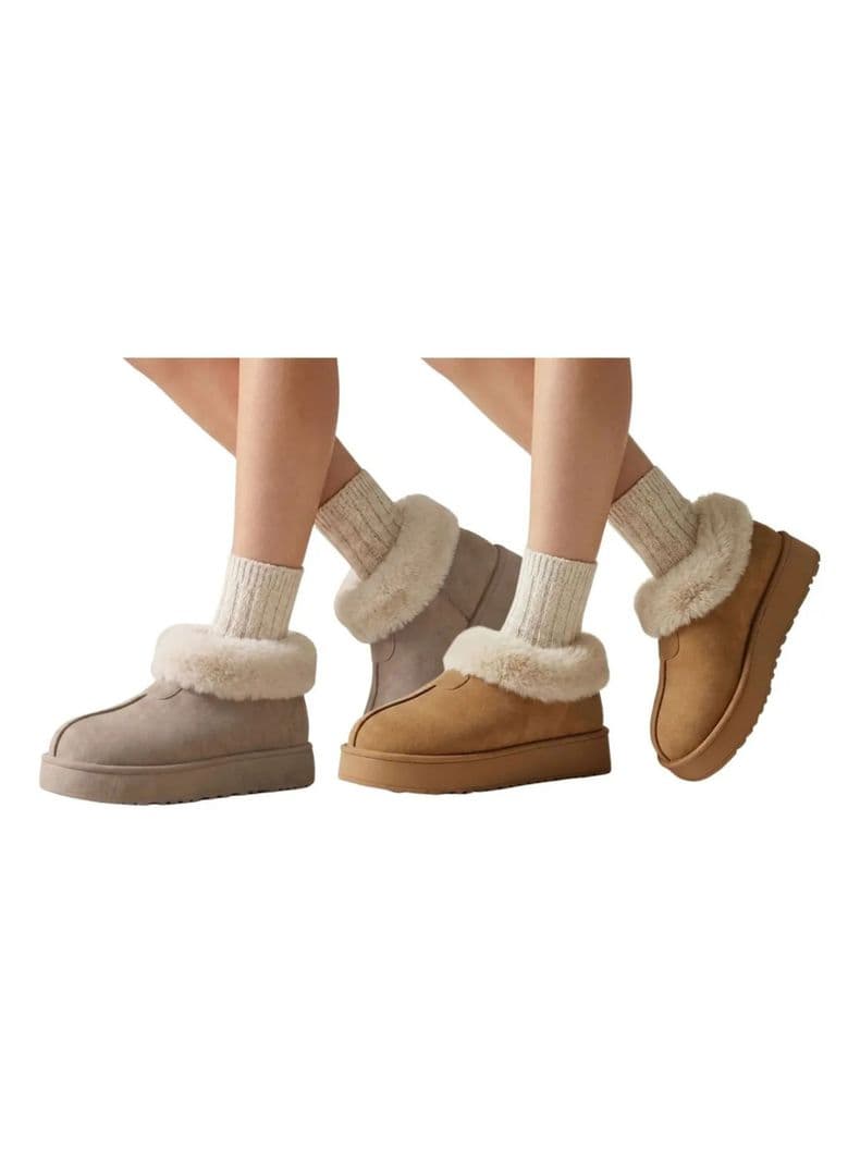 Pack 2 Botin Mujer Pantubota Chiporro Forrado Termicas 536 36 37