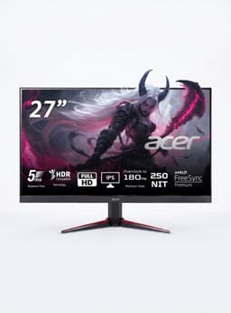 Monitor Gamer Acer Nitro VG270 / 27 Pulgadas IPS / FHD / 180 Hz / Refresco de 0.5