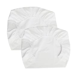 Set de 2 Sabanas Bajeras para Colecho Blancas