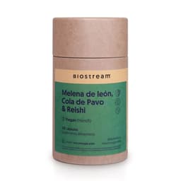 Melena De Leon + Cola De Pavo & Reishi - 120 Caps | Biostream