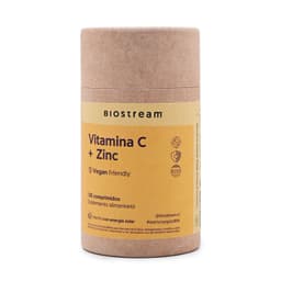 Vitamina C + Zinc - 120 Caps | Biostream