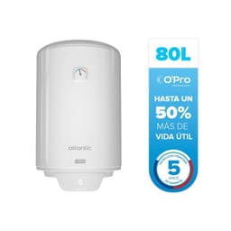 Termo Electrico Atlantic Opro+ 80 litros Blanco