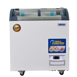 Ventus Conservadora Vidrio Semicurvo CTV-220Q PRO Blanco