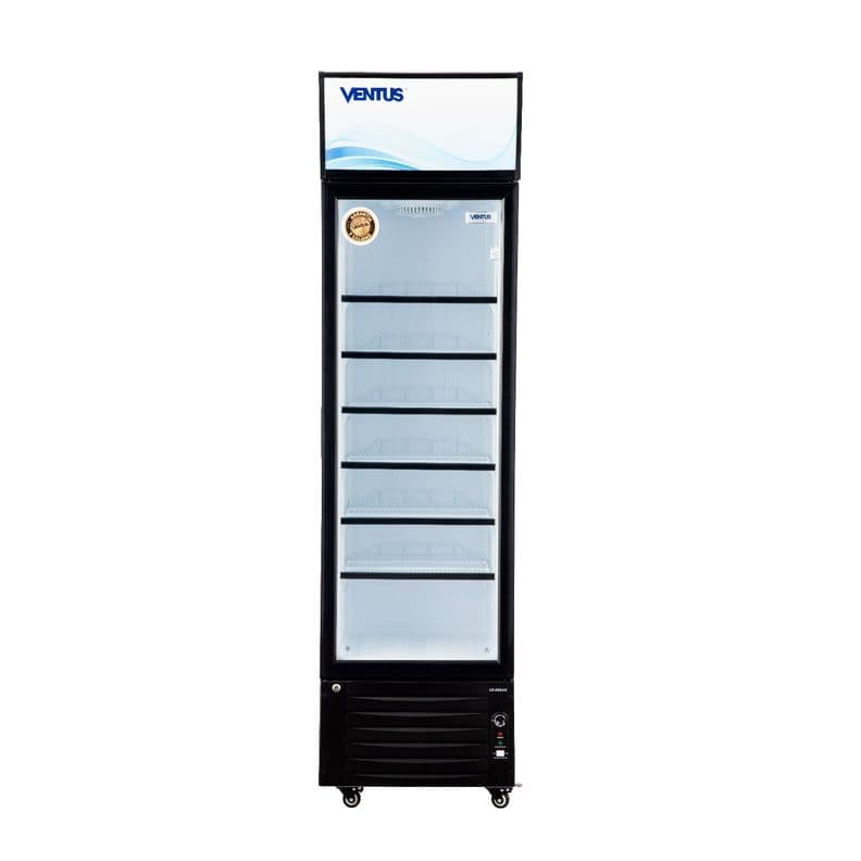 Ventus Visi-Cooler LG-290LED 1 Puerta 290 Lts Negro