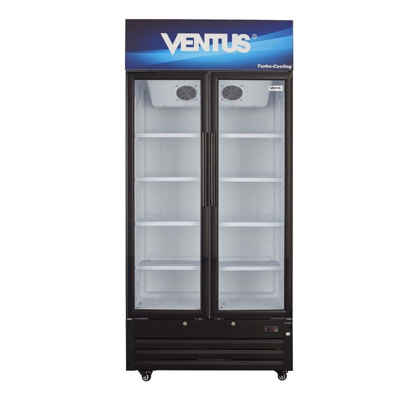 Ventus Visi-Cooler LG-550TC Turbo Cooling 2 Puertas 550 Lts Negro