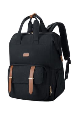 Mommore Mochila para Extractor de Leche para notebook de 15,6" - Negro