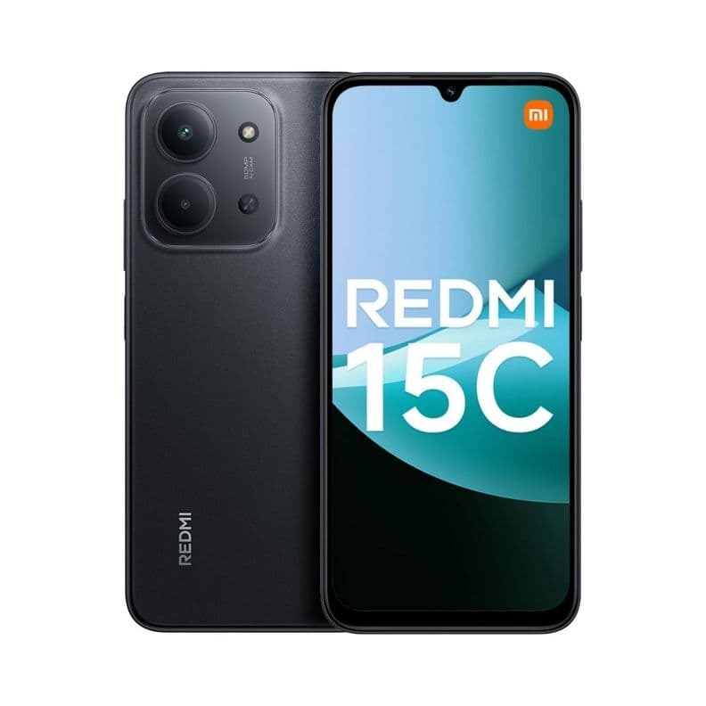 Xiaomi Redmi 15C 4G LTE 8GB + 256GB Negro Ocaso