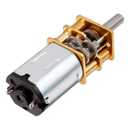 Motorreductor N20 12v 60rpm Eje D 3mm Engranajes Metal