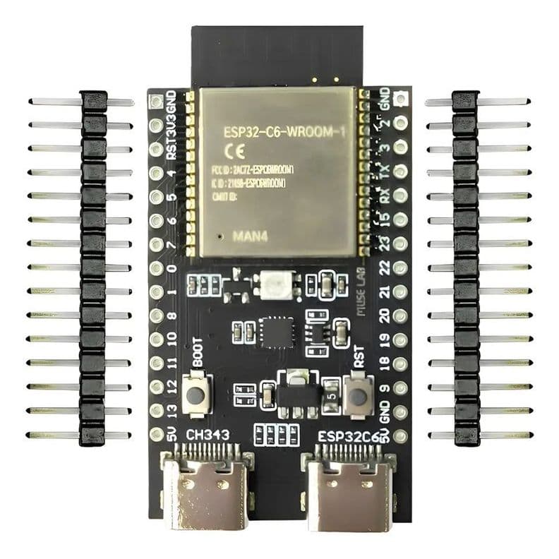 Placa Devkit C-1-n8 Esp32-c6