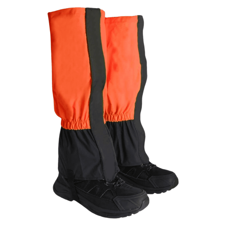 Polainas Impermeable Trekking Nieve Outdoor Naranjo