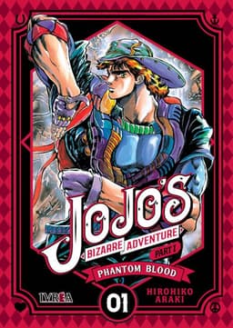 Manga Jojo's Bizarre Adventure Parte 1 Phantom Blood 01 Blanco