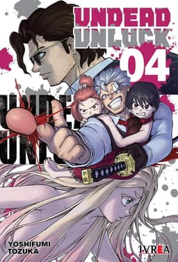 Manga Undead Unluck 04 Ivrea Blanco