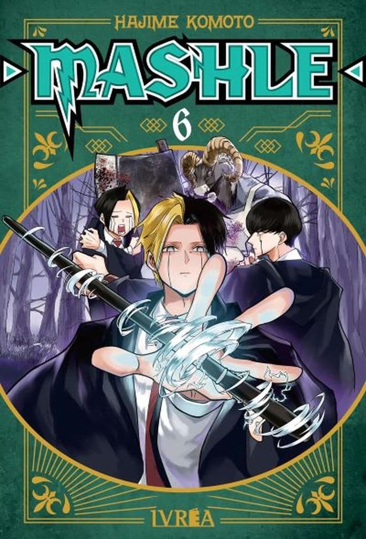 Manga Mashle 06 Ivrea Argentina Blanco