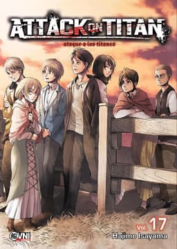 Manga Attack On Titan Vol. 17 Hajime Isayama Ovni Press Blanco