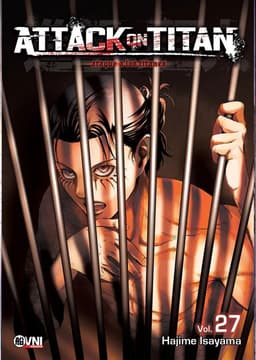 Manga Attack On Titan Vol. 27 Hajime Isayama Ovni Press Blanco