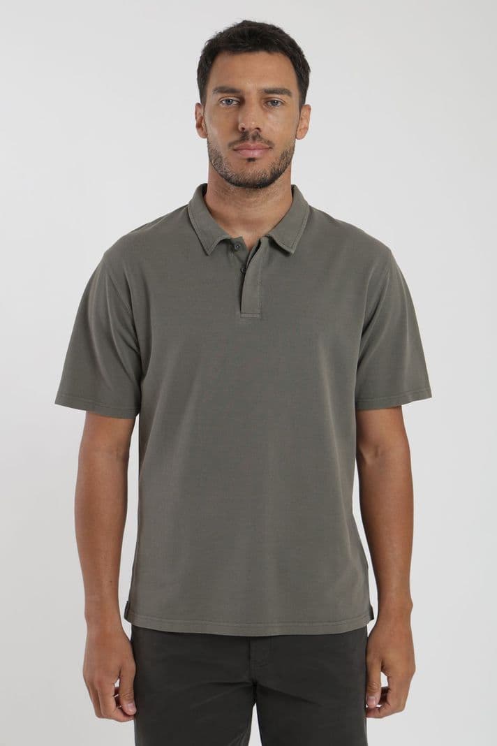 Polera manga corta hombre Valencia Label Verde XXL