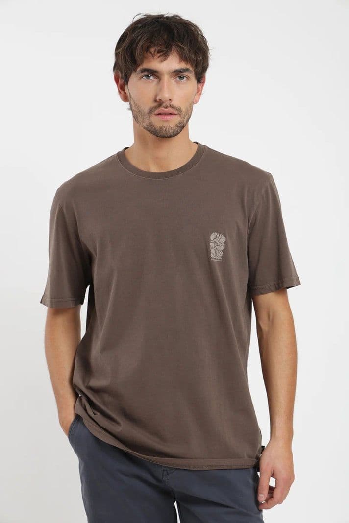 Polera manga corta hombre Garden Cafe L