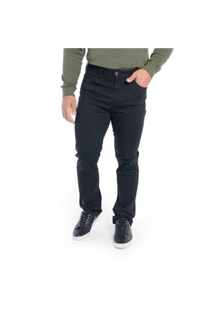 Pantalon 5 Bolsillos Regular Fit Negro 46