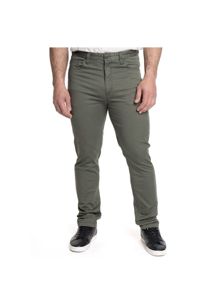 PANTALON HOMBRE 5 BOLSILLOS SPANDEX Verde 44