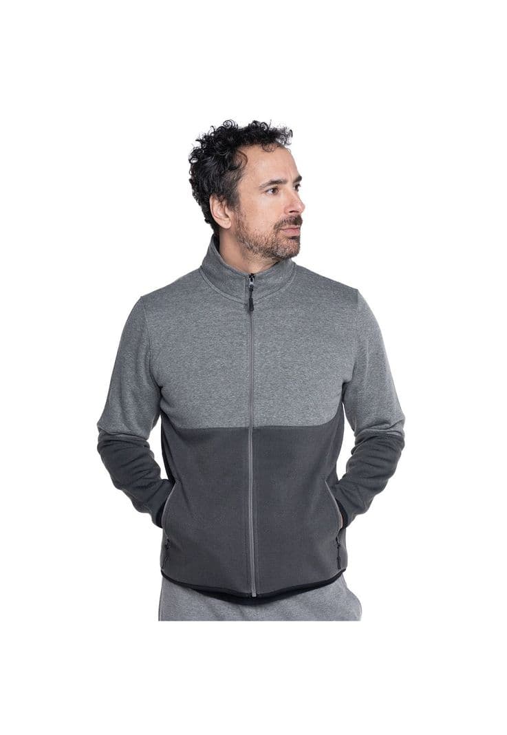 Poleron Print Gris 4XL