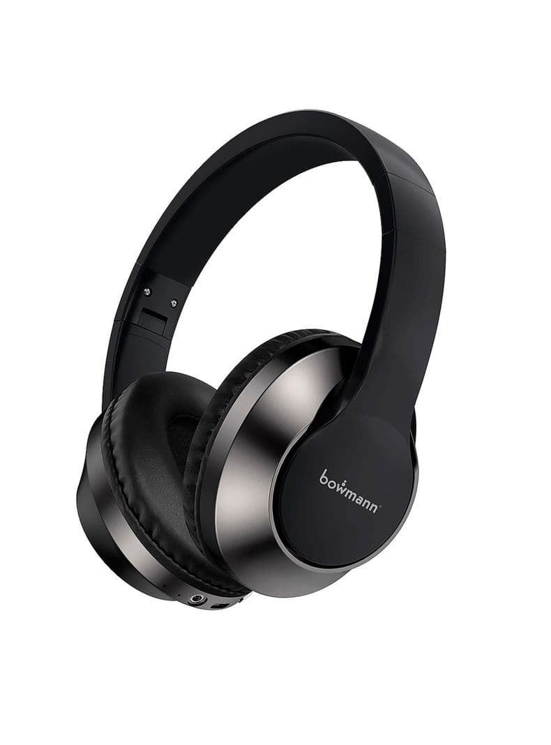 Audifono On Ear Bowmann Con 8 Horas De Autonomia Bw-h40 Negro