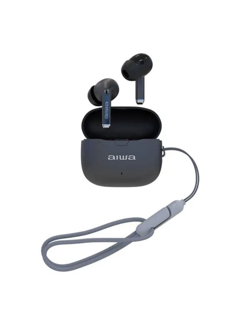 Audifono Aiwa Tactil Con Cancelacion De Ruido Aw-twsg50anc Negro