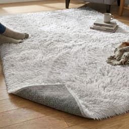 Alfombra Rectangular Armonia Blanco 150x200 cm Pelo Medio para Interior 026