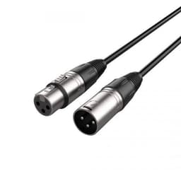 Cable De Audio XLR Macho Hembra De 10 Mts UL-MIC-X2010