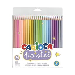 Lapices Carioca Pastel 24 Colores